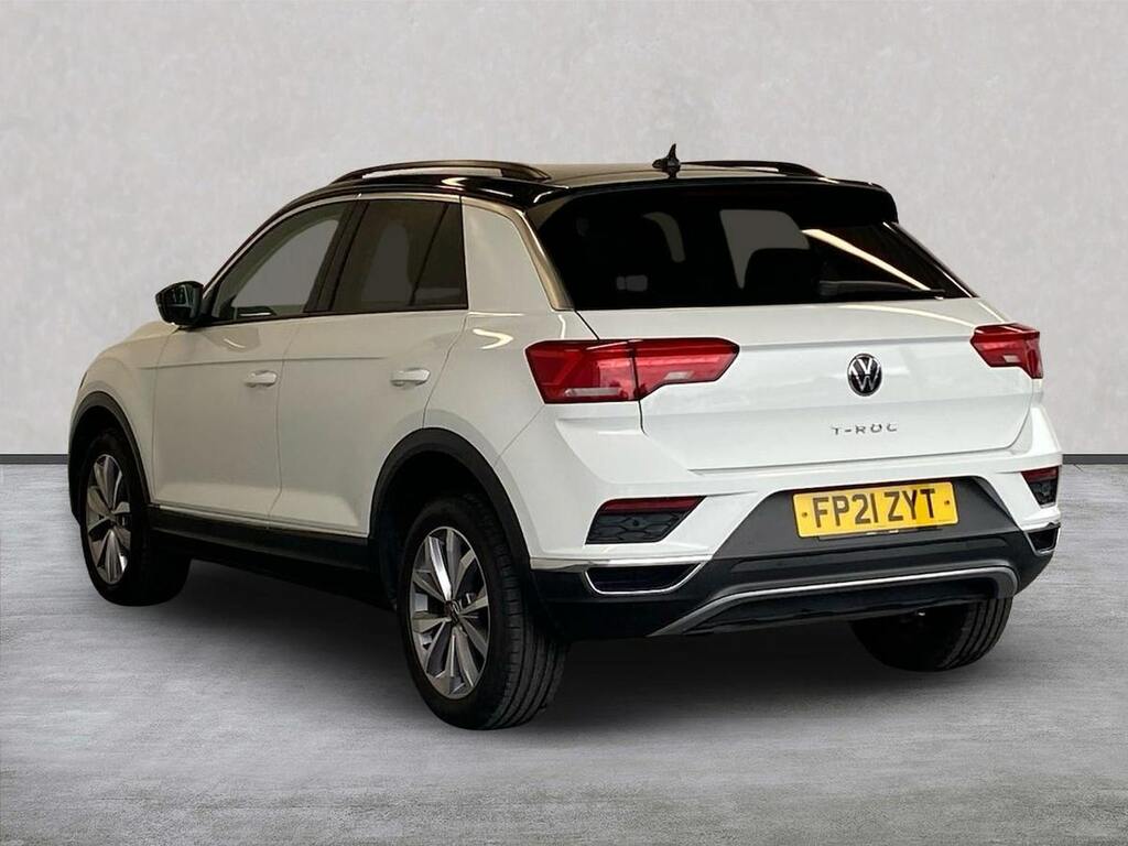Volkswagen T-Roc 1.0 Tsi Design Suv Euro 6 Ss White #2