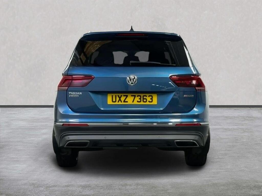 Volkswagen Tiguan Allspace 2.0 Tdi Sel Suv Dsg 4Motion Euro 6 Ss UXZ7363 Blue #4