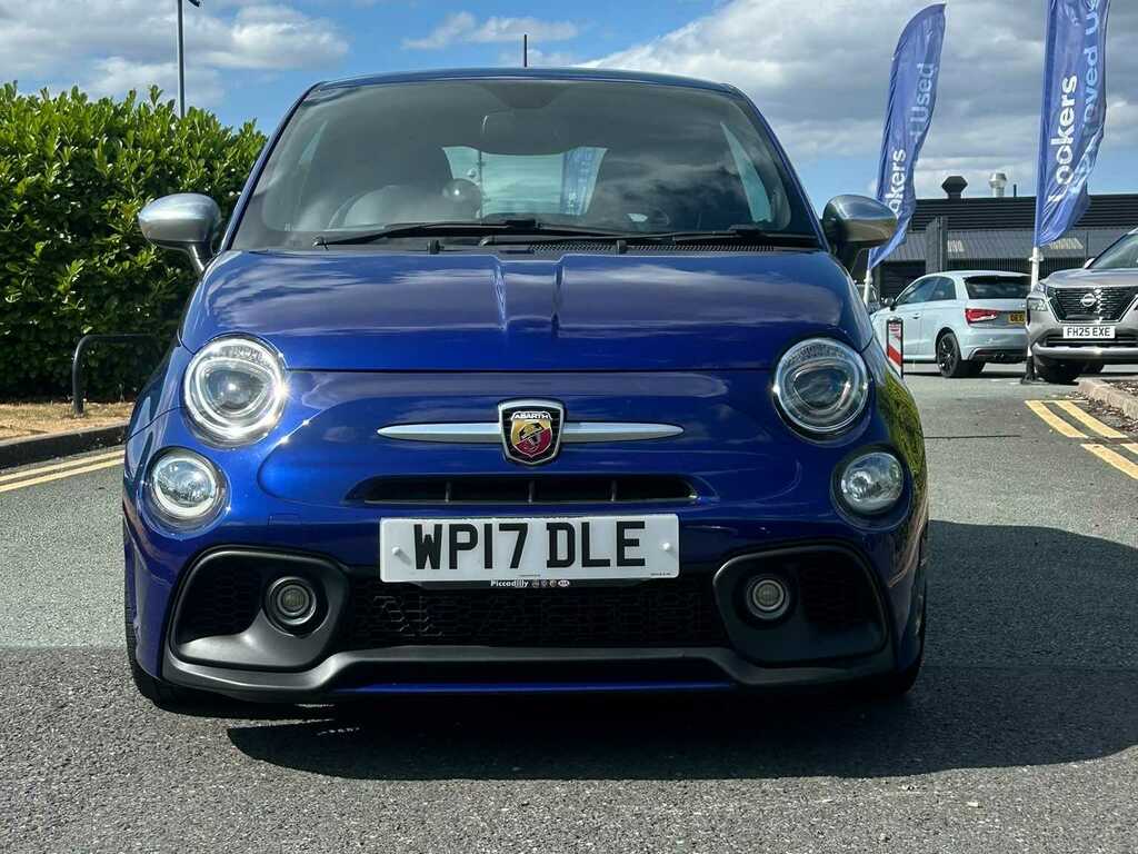 Abarth 595 1.4 T-jet 165 Turismo WP17DLE Blue #2