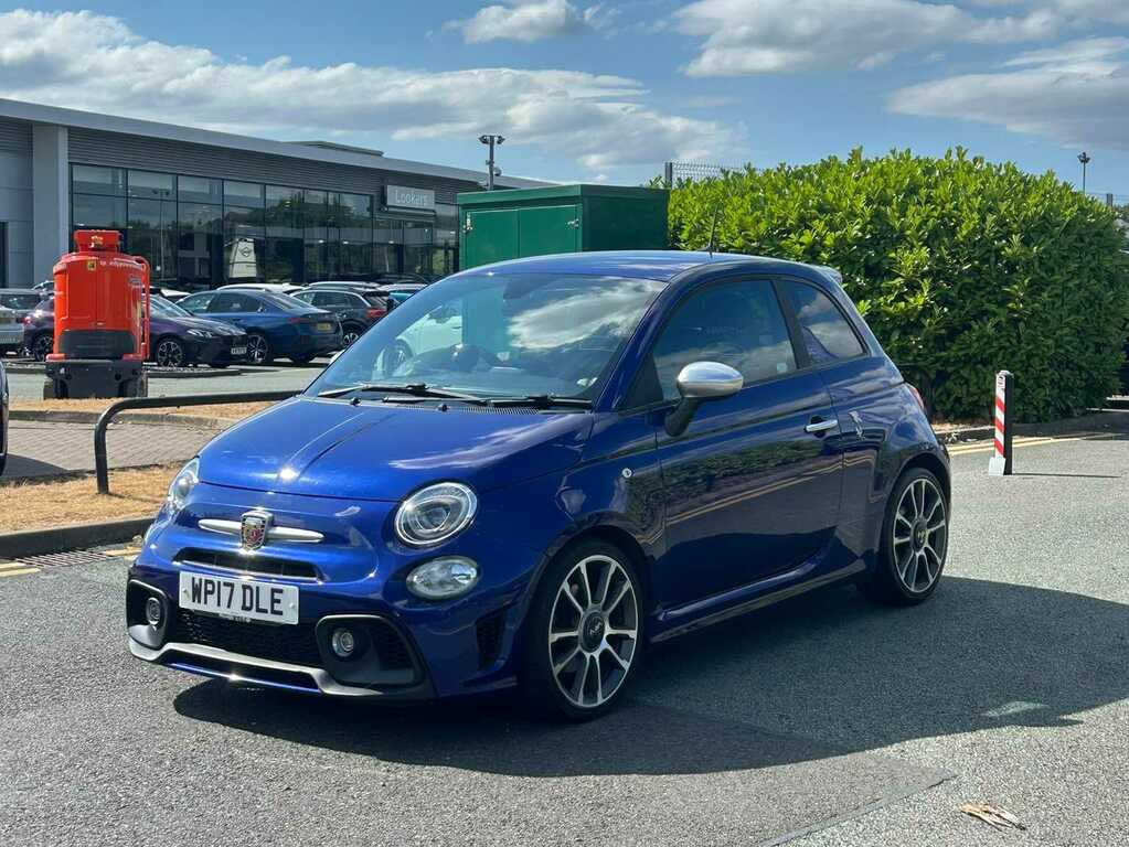 Abarth 595 1.4 T-jet 165 Turismo WP17DLE Blue #3