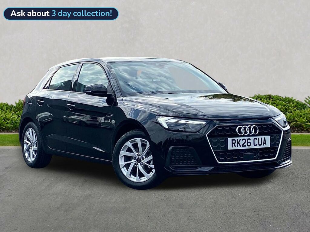 Audi A1 1.0 Tfsi 25 Sport Sportback Euro RK26CUA Black