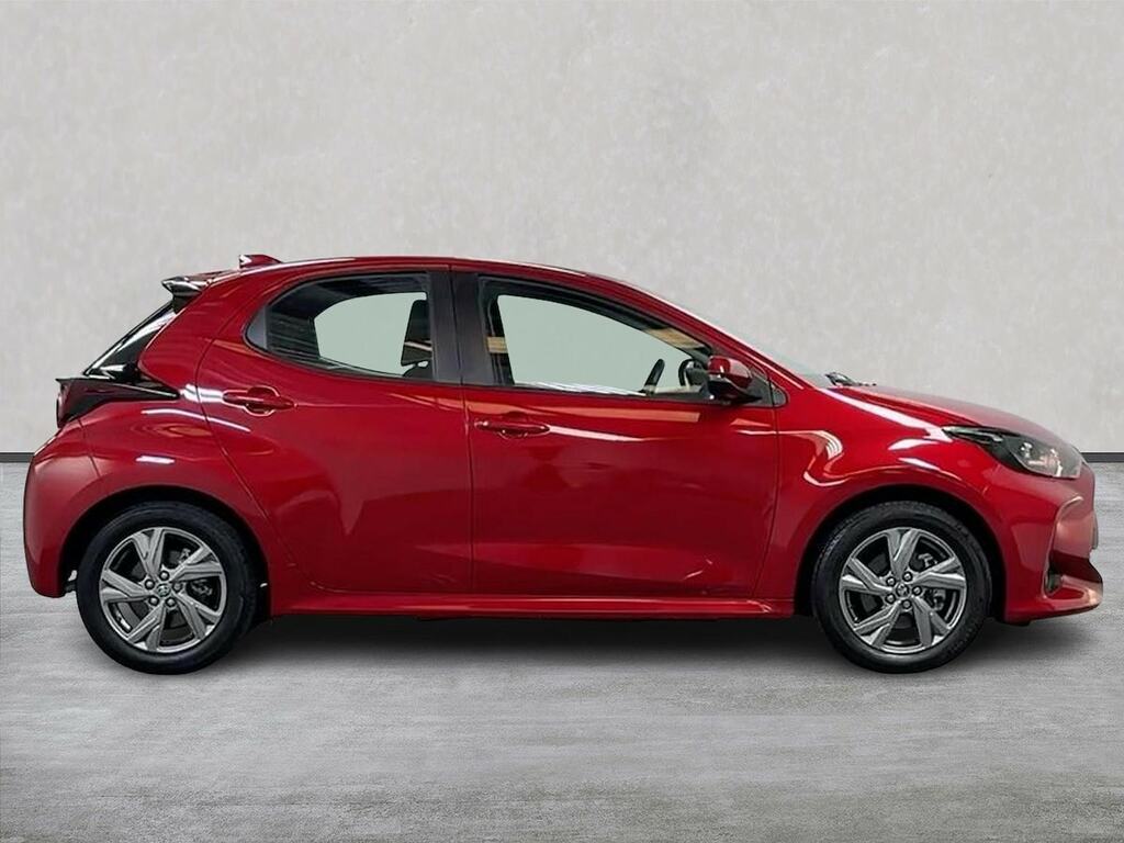 Toyota Yaris 1.5 Vvt-h Icon Hatchback Hybrid E-cvt E DMZ7204 Red #3