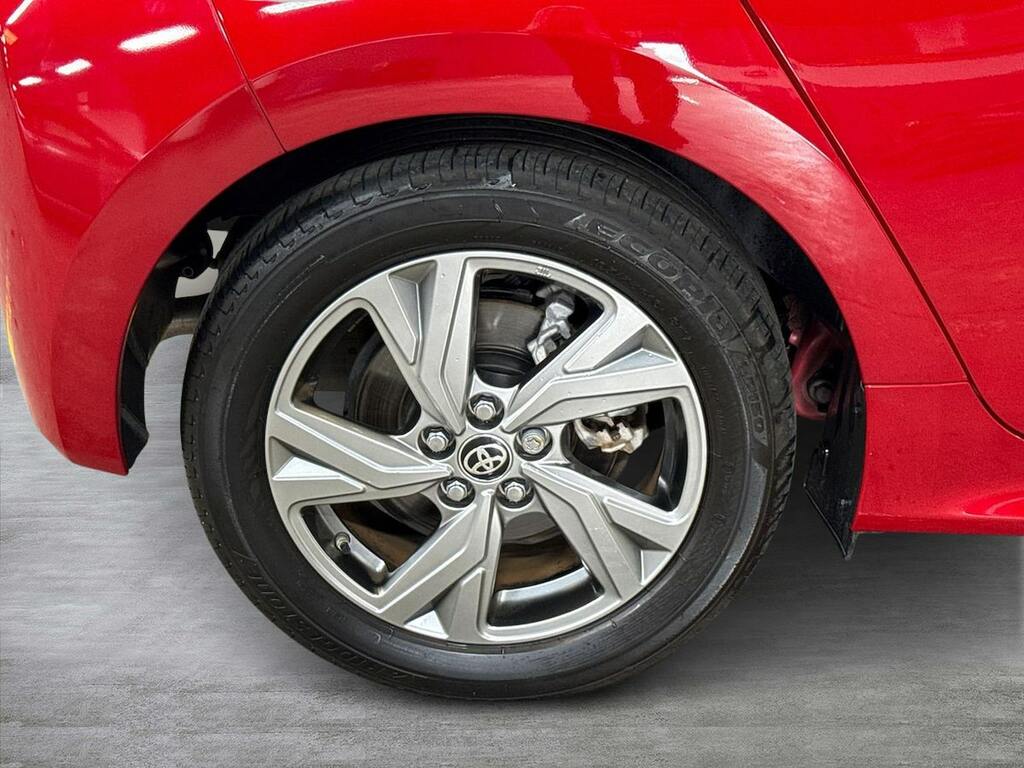 Toyota Yaris 1.5 Vvt-h Icon Hatchback Hybrid E-cvt E DMZ7204 Red #6