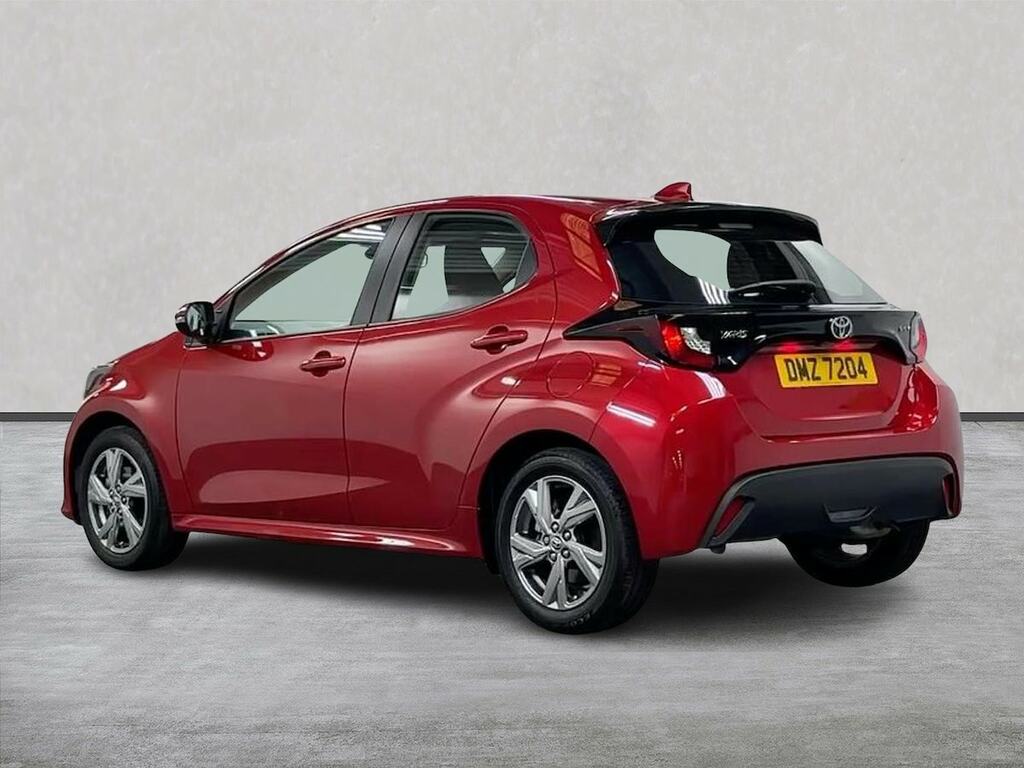 Toyota Yaris 1.5 Vvt-h Icon Hatchback Hybrid E-cvt E DMZ7204 Red #2