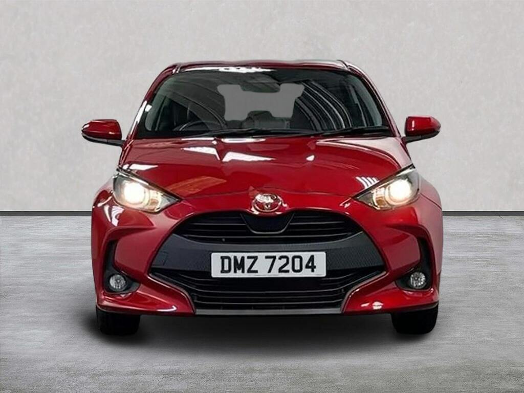Toyota Yaris 1.5 Vvt-h Icon Hatchback Hybrid E-cvt E DMZ7204 Red #5