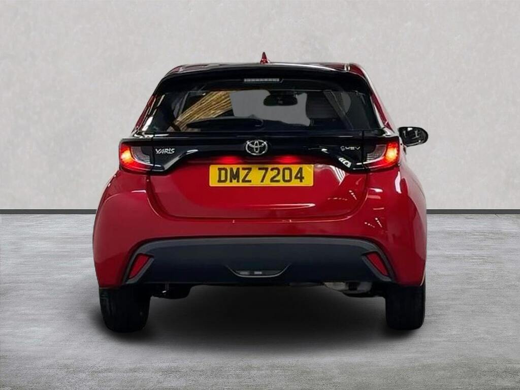 Toyota Yaris 1.5 Vvt-h Icon Hatchback Hybrid E-cvt E DMZ7204 Red #4