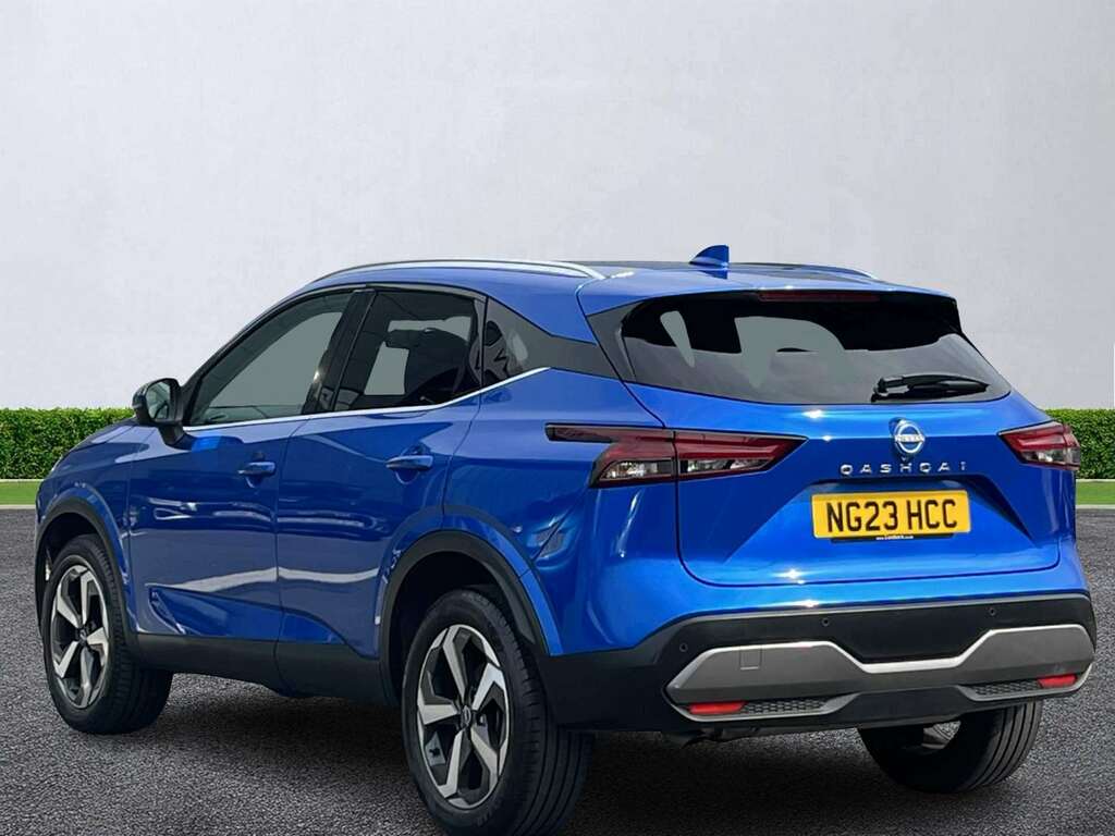 Nissan Qashqai 1.3 Dig-t Mh N-connecta NG23HCC Blue #2