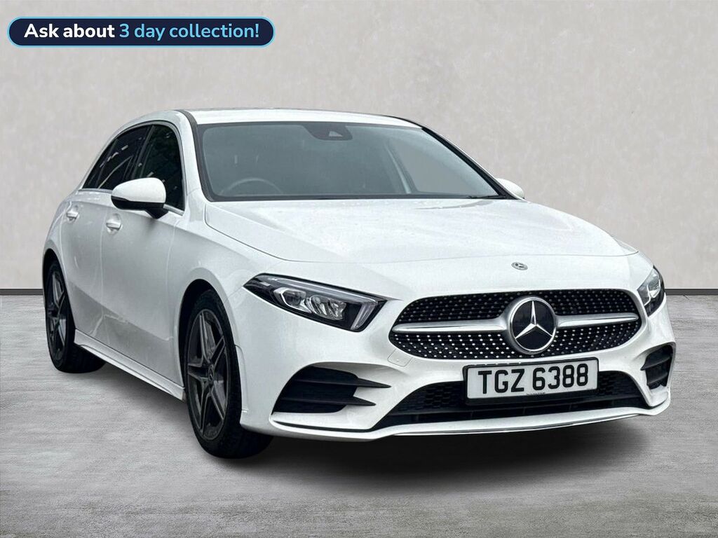 Mercedes-Benz A Class 2.0 A180d Amg Line Hatchback Eur White