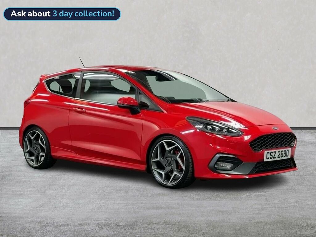 Ford Fiesta 1.5T Ecoboost St-3 Hatchback Eur Red