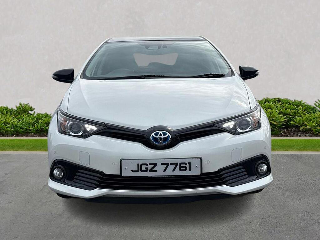 Toyota Auris 1.8 Vvt-h Design Hatchback Hybrid Cvt E JGZ7761 White #5