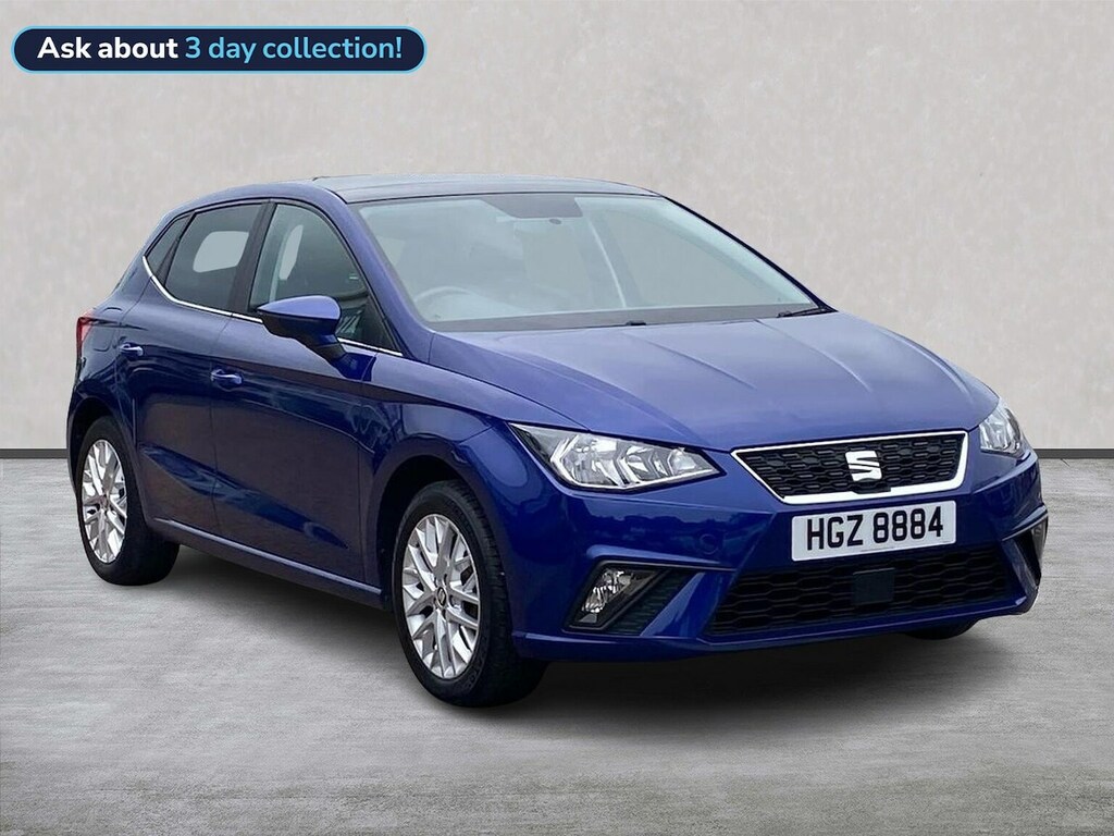 Seat Ibiza 1.0 Mpi Se Design Hatchback Euro HGZ8884 Blue