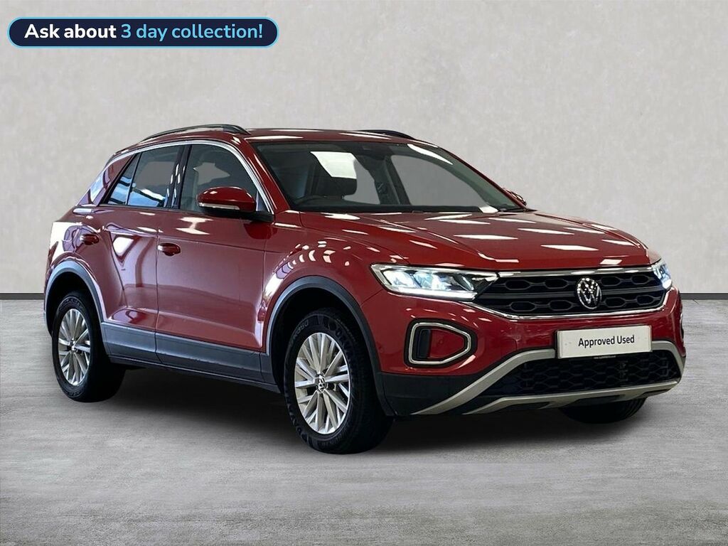 Volkswagen T-Roc 1.5 Tsi Life Suv Dsg Euro 6 Ss 150 NC73XWT Red