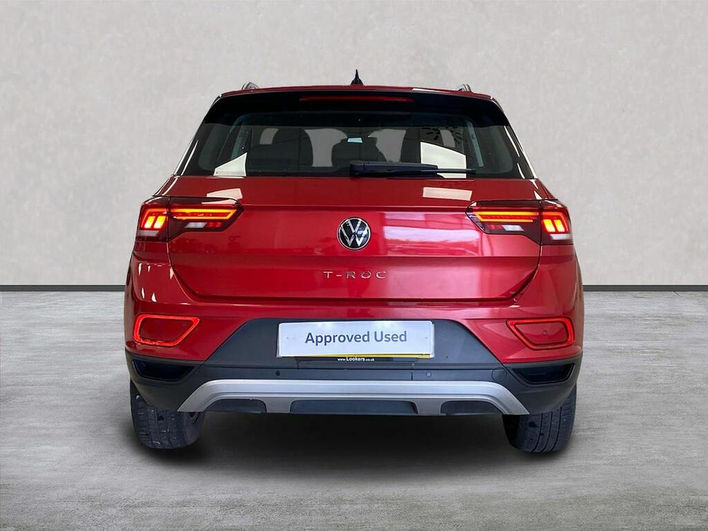 Volkswagen T-Roc 1.5 Tsi Life Suv Dsg Euro 6 Ss 150 NC73XWT Red #4
