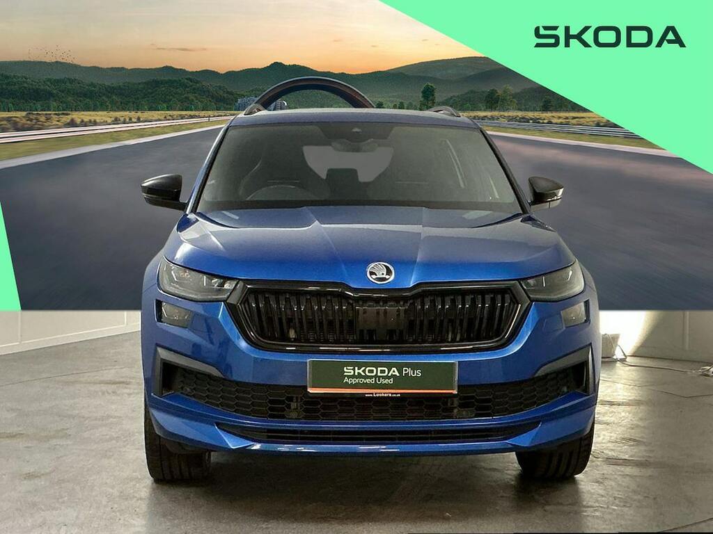 Skoda Kodiaq 2.0 Tdi Sportline Suv Dsg 4Wd Euro 6 S EU22BKG Blue #5