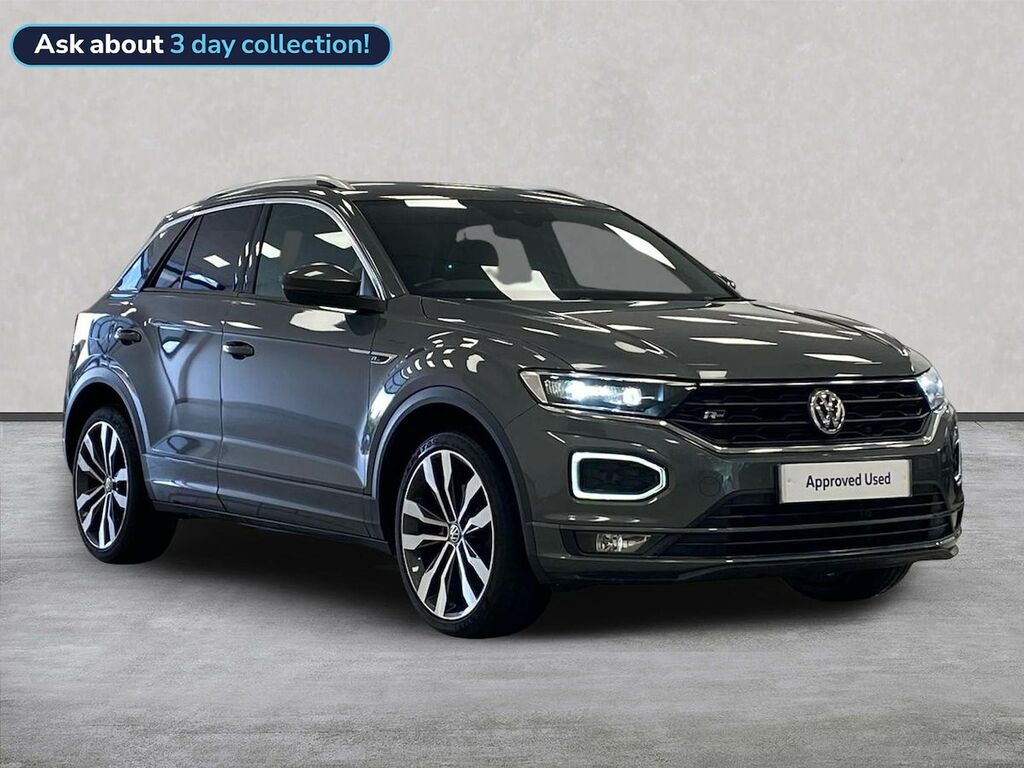 Volkswagen T-Roc 1.5 Tsi Gpf Evo R-line Suv Dsg Euro 6 RJ20FON Grey