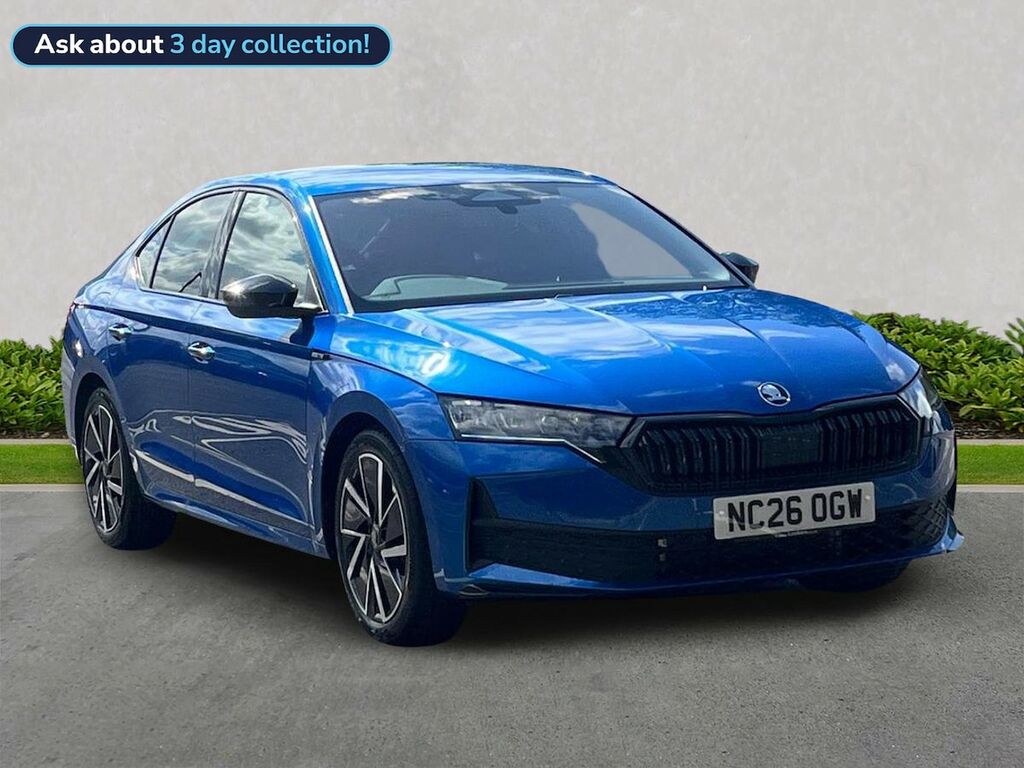 Skoda Octavia 1.5 Tsi E-tec Mhev Act Sportline Hatchback Pet Blue
