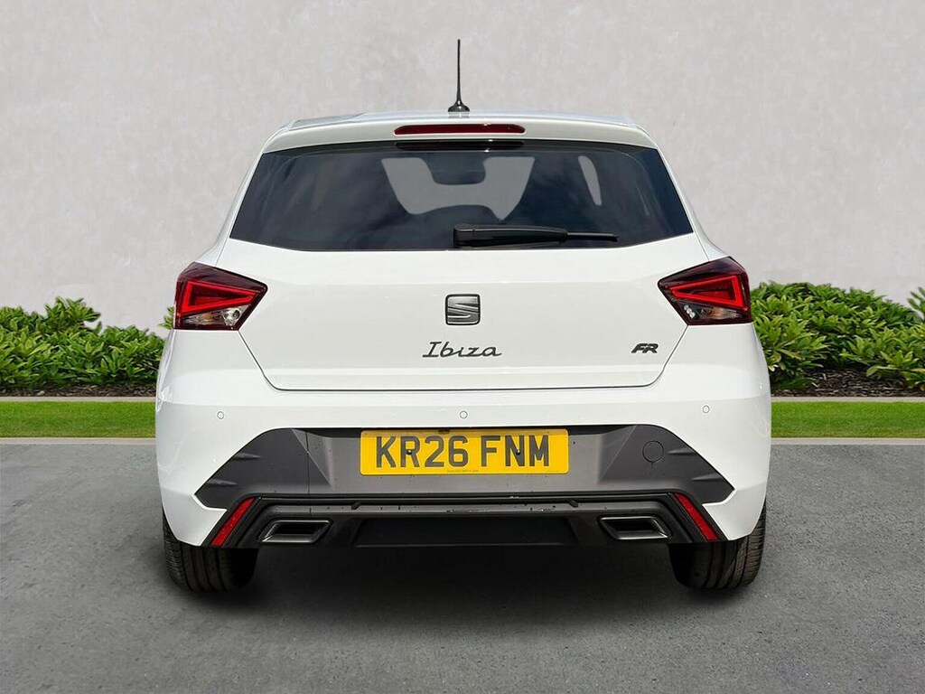 Seat Ibiza Ibiza 1.0 Tsi 115 Fr Sport Dsg Hatchback KR26FNM White #4