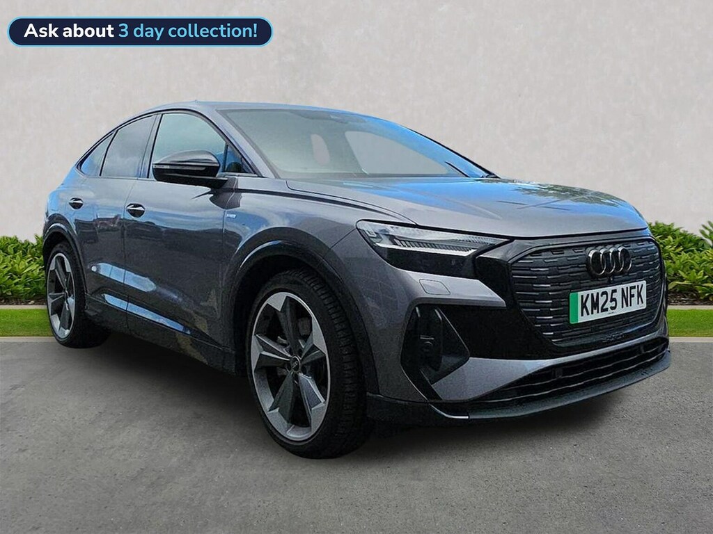 Audi Q4 E Tron 210Kw 45 82Kwh Black Edition Tech Pro Grey