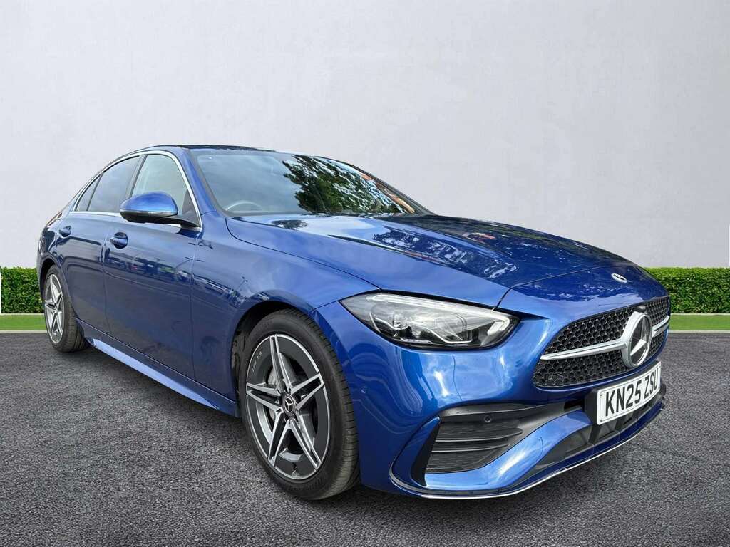 Mercedes-Benz C Class Mercedes-benz C-class Amg Line Grey #1