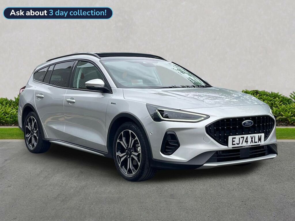 Ford Focus 1.0 Ecoboost Hybrid Mhev 155 Active X Silver