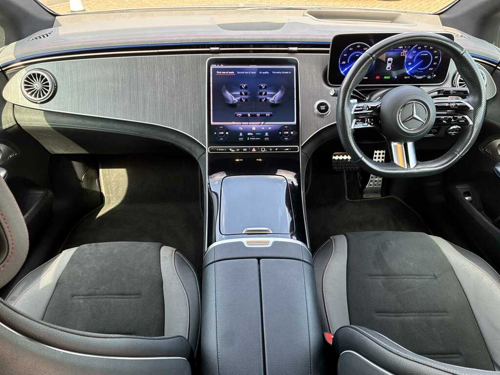 Mercedes-Benz EQE Amg Line Night Edition White #8