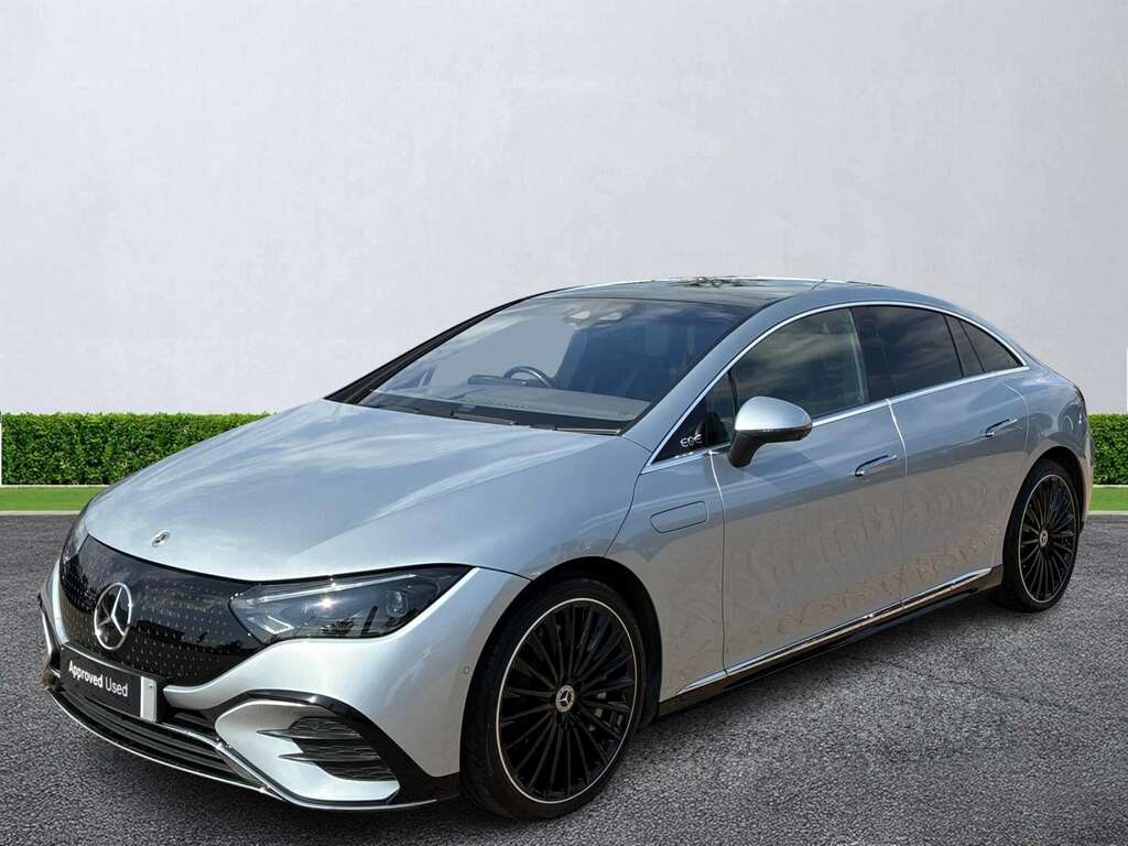 Mercedes-Benz EQE Amg Line Night Edition White #20