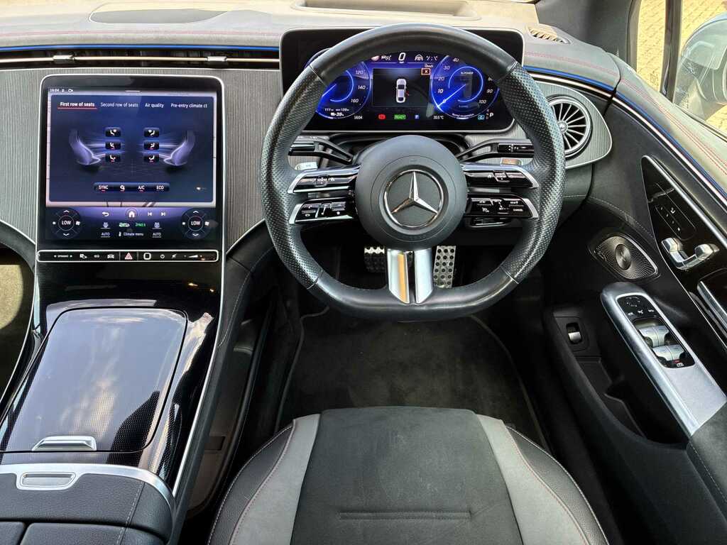 Mercedes-Benz EQE Amg Line Night Edition White #9