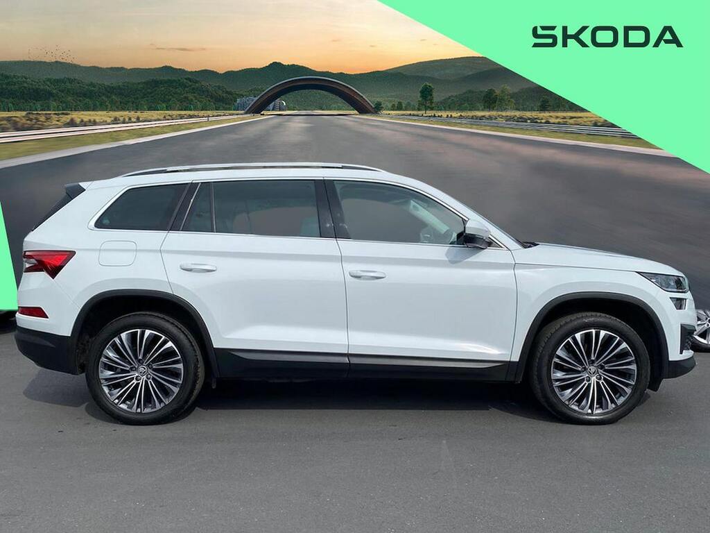 Skoda Kodiaq 1.5 Tsi Act Se L Executive Suv Dsg Euro CX23OWK White #2