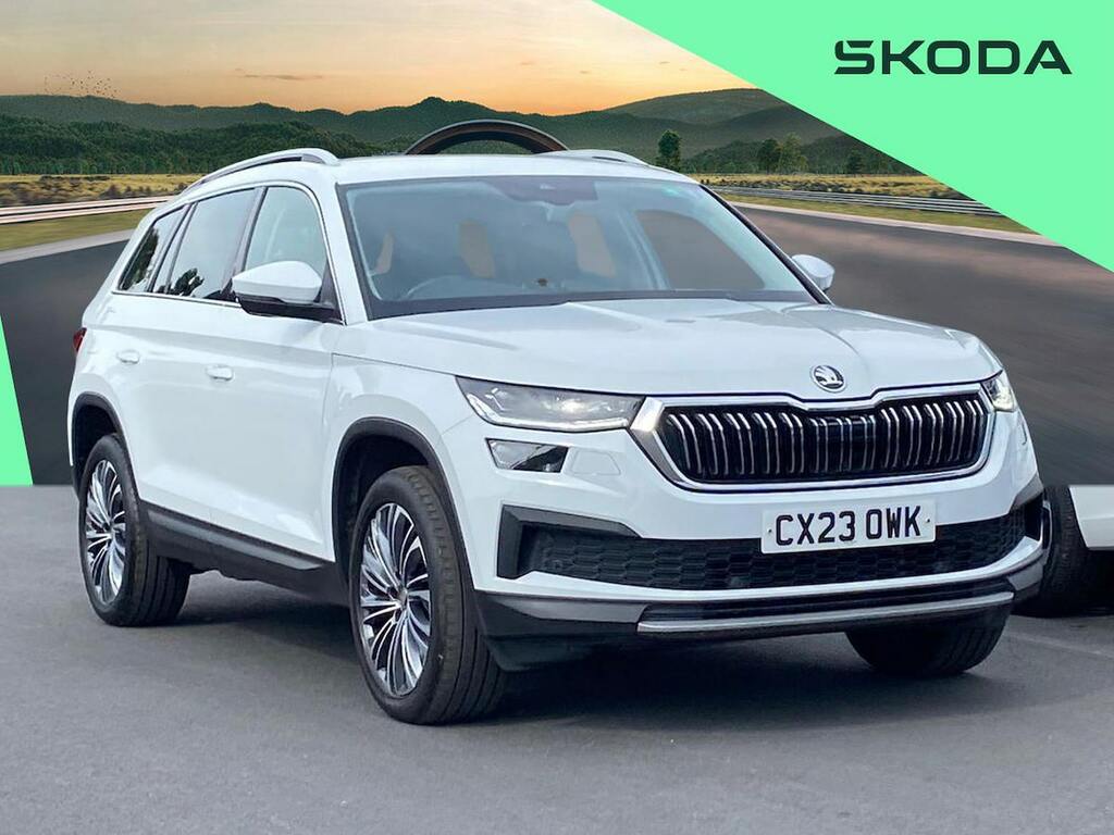 Skoda Kodiaq 1.5 Tsi Act Se L Executive Suv Dsg Euro White