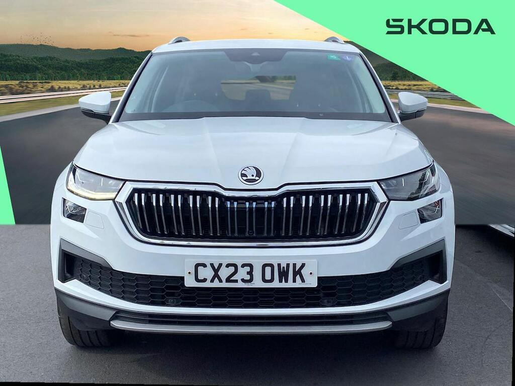 Skoda Kodiaq 1.5 Tsi Act Se L Executive Suv Dsg Euro CX23OWK White #3
