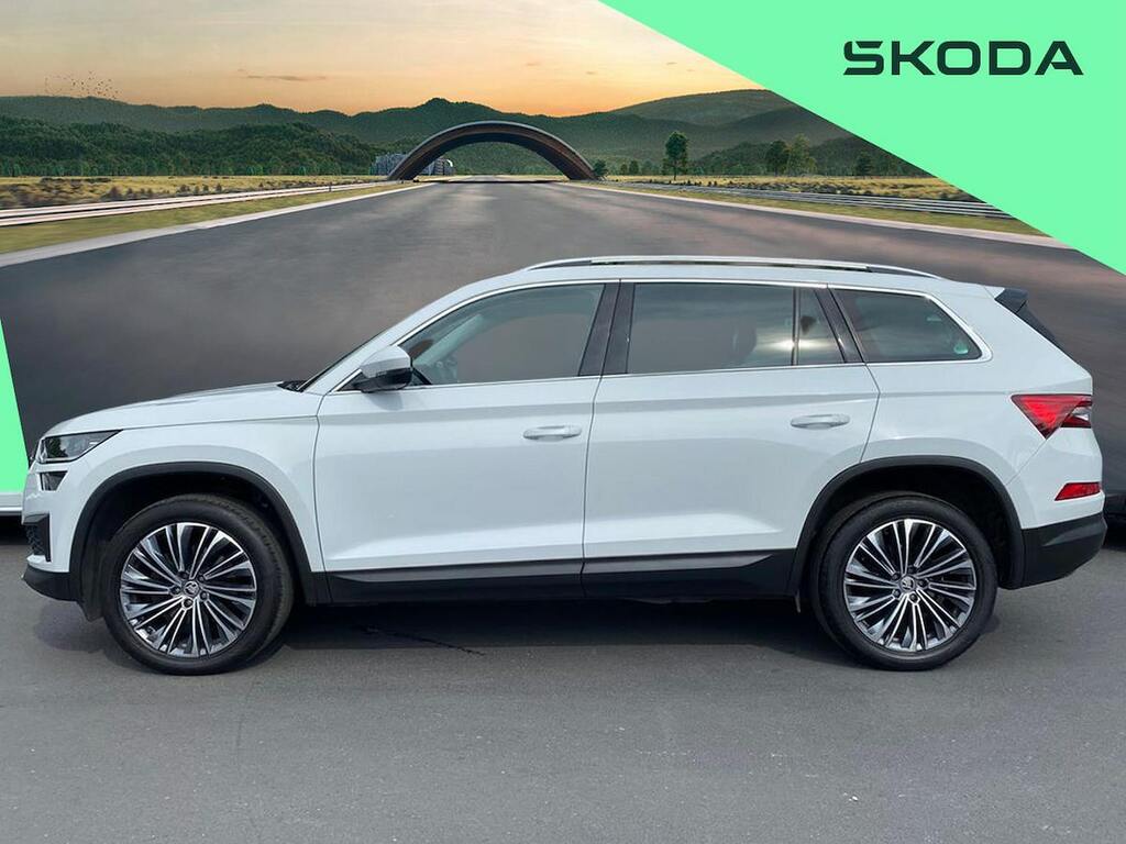 Skoda Kodiaq 1.5 Tsi Act Se L Executive Suv Dsg Euro CX23OWK White #6