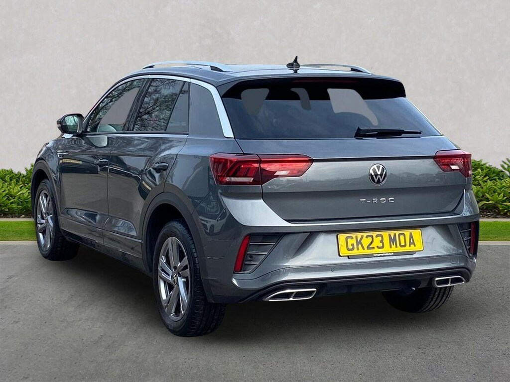 Volkswagen T-Roc 1.5 Tsi R-line Suv Dsg Euro 6 Ss 15 Grey #2