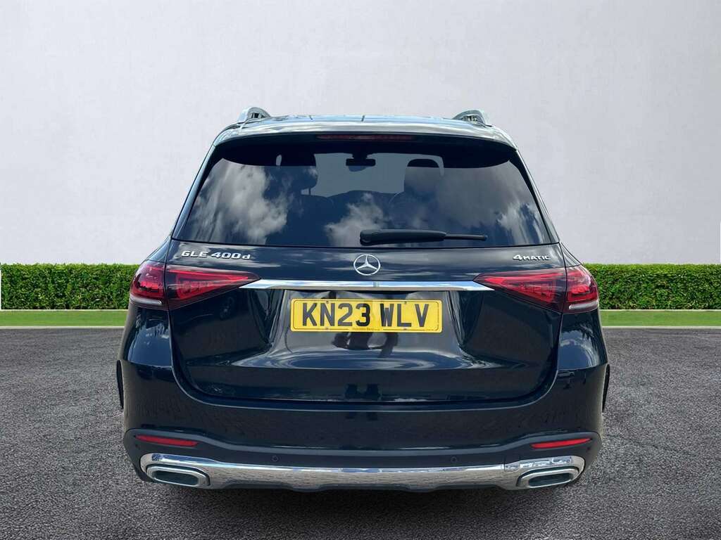 Mercedes-Benz GLE Class Gle 400D 4Matic Amg Line Prem 9G-tronic 7 St KN23WLV Black #4