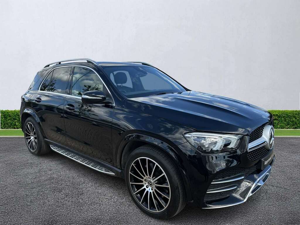 Mercedes-Benz GLE Class Gle 400D 4Matic Amg Line Prem 9G-tronic 7 St KN23WLV Black