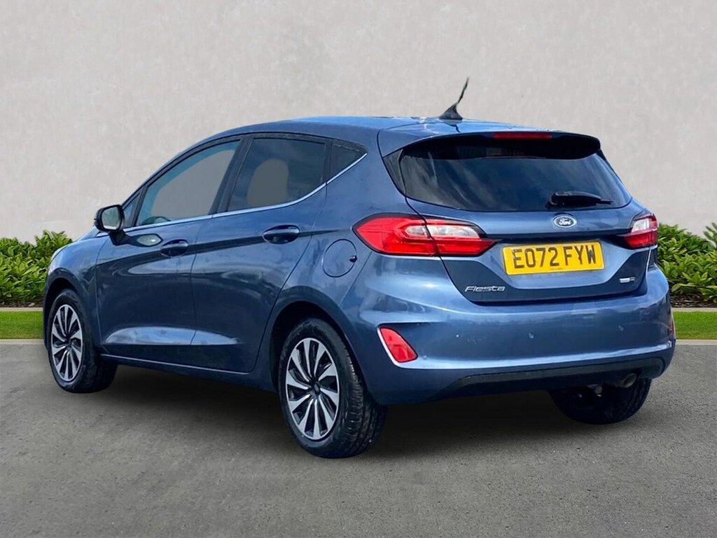 Ford Fiesta 1.0T Ecoboost Mhev Titanium Hatchback H Blue #2
