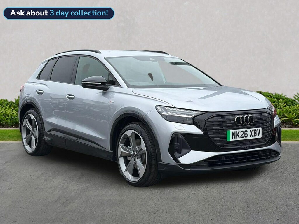 Audi Q4 E Tron 210Kw 45 82Kwh Black Edition Silver