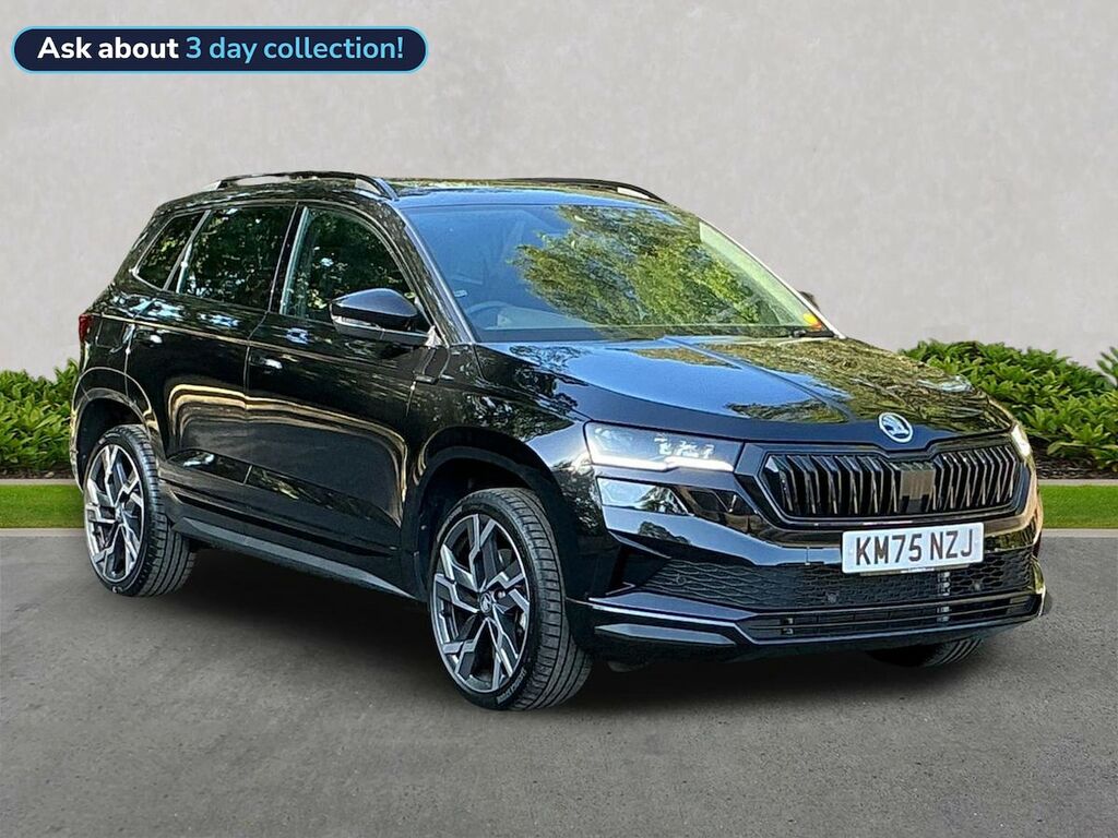 Skoda Karoq 1.5 Tsi Act Sportline Edition Suv Dsg E KM75NZJ Black