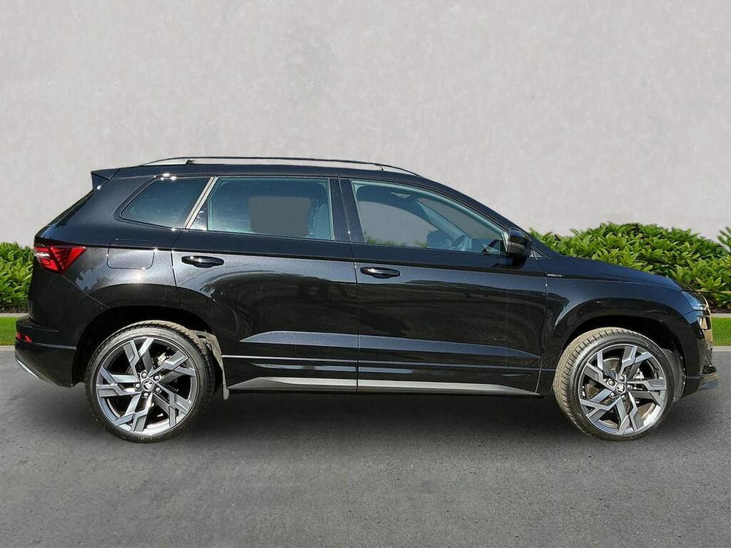 Skoda Karoq 1.5 Tsi Act Sportline Edition Suv Dsg E KM75NZJ Black #3