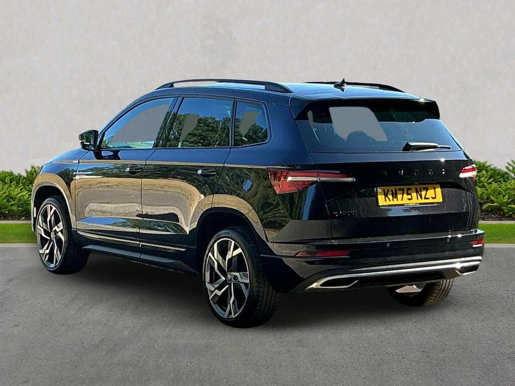 Skoda Karoq 1.5 Tsi Act Sportline Edition Suv Dsg E KM75NZJ Black #2