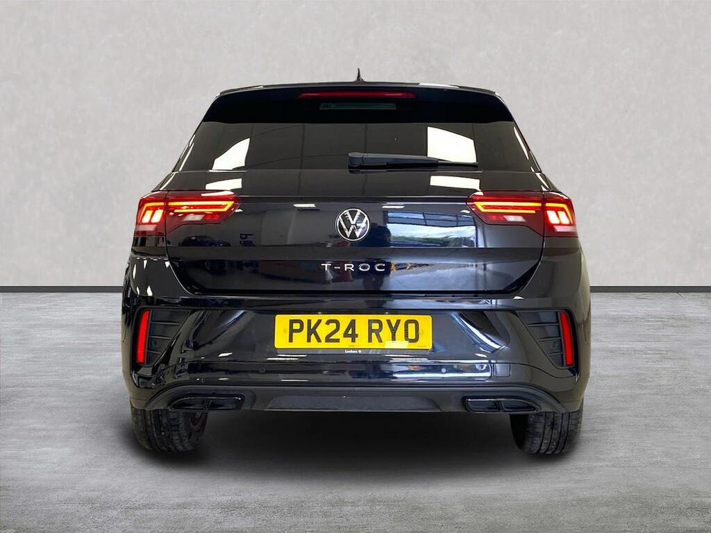 Volkswagen T-Roc 1.5 Tsi R-line Suv Dsg Euro 6 Ss 15 PK24RYO Black #4