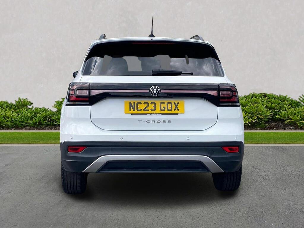 Volkswagen T-Cross 1.0 Tsi Black Edition Suv Euro 6 NC23GOX White #4