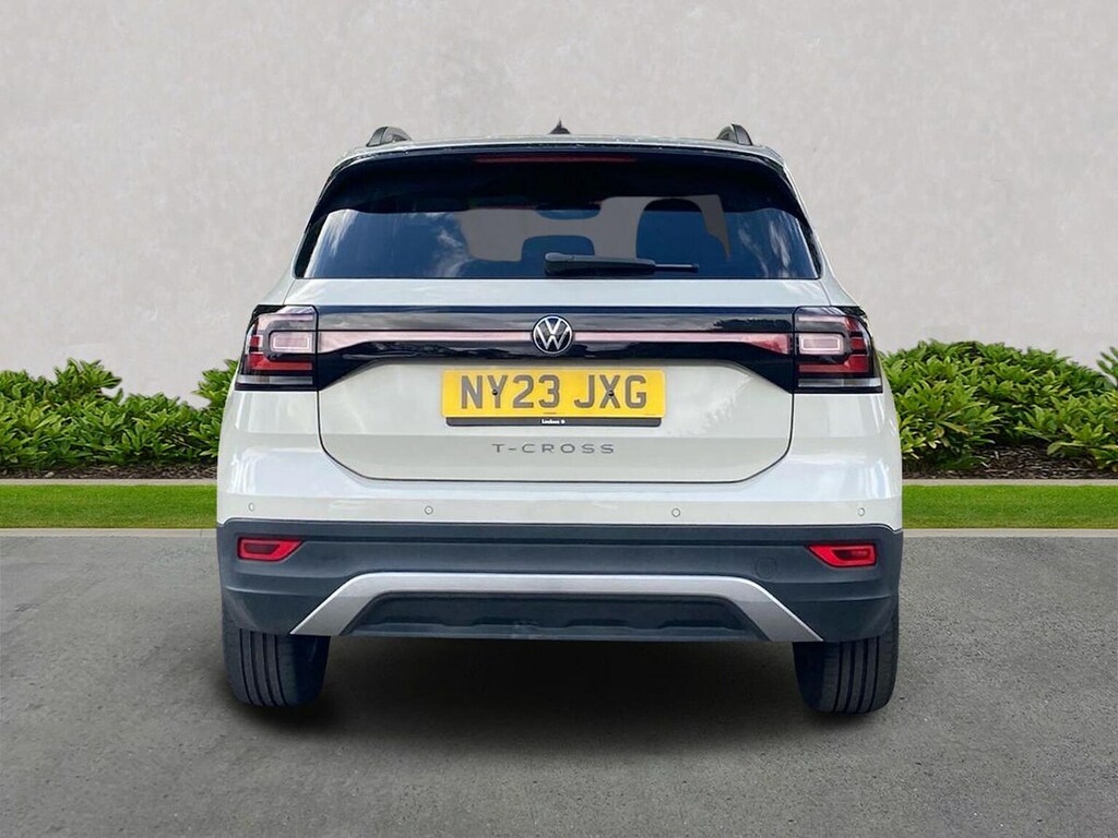 Volkswagen T-Cross 1.0 Tsi Black Edition NY23JXG Grey #4