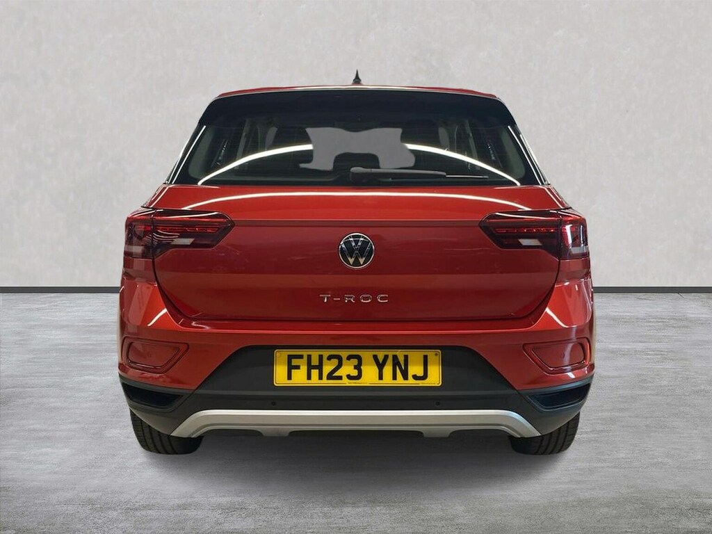 Volkswagen T-Roc 1.5 Tsi Life Suv Dsg Euro 6 Ss 150 Red #4