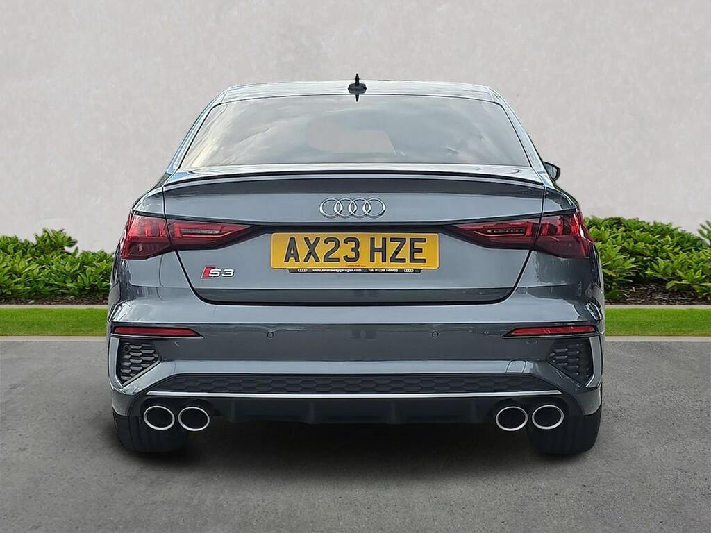 Audi A3 2.0 Tfsi Saloon S Tronic Quattro Euro 6 Grey #4