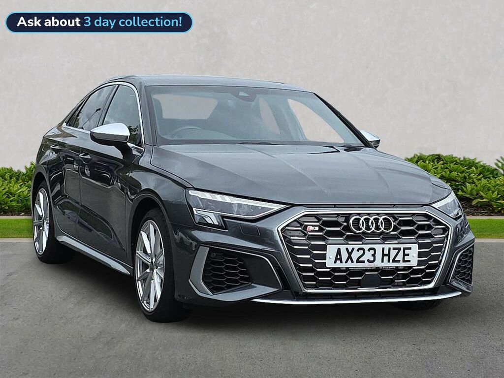 Audi A3 2.0 Tfsi Saloon S Tronic Quattro Euro 6 Grey