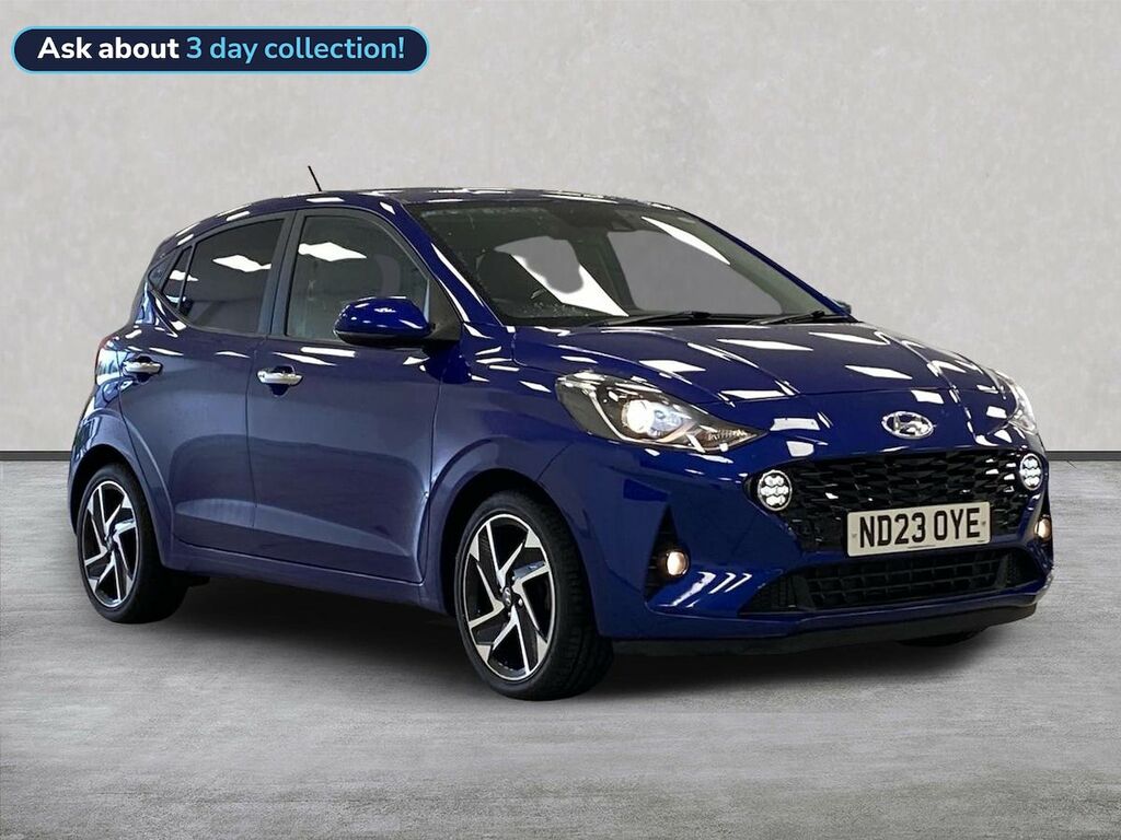 Hyundai I10 1.0 Premium Hatchback Euro 6 S ND23OYE Blue