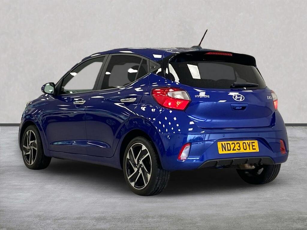 Hyundai I10 1.0 Premium Hatchback Euro 6 S ND23OYE Blue #2