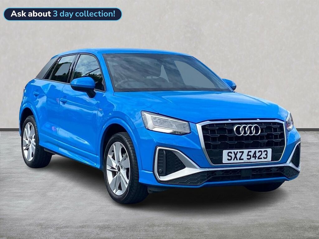 Audi Q2 Audi Q2 S Line 35 Tfsi Blue