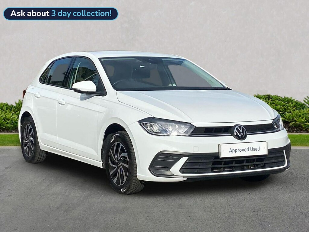 Volkswagen Polo 1.0 Tsi Life Hatchback Euro 6 S White
