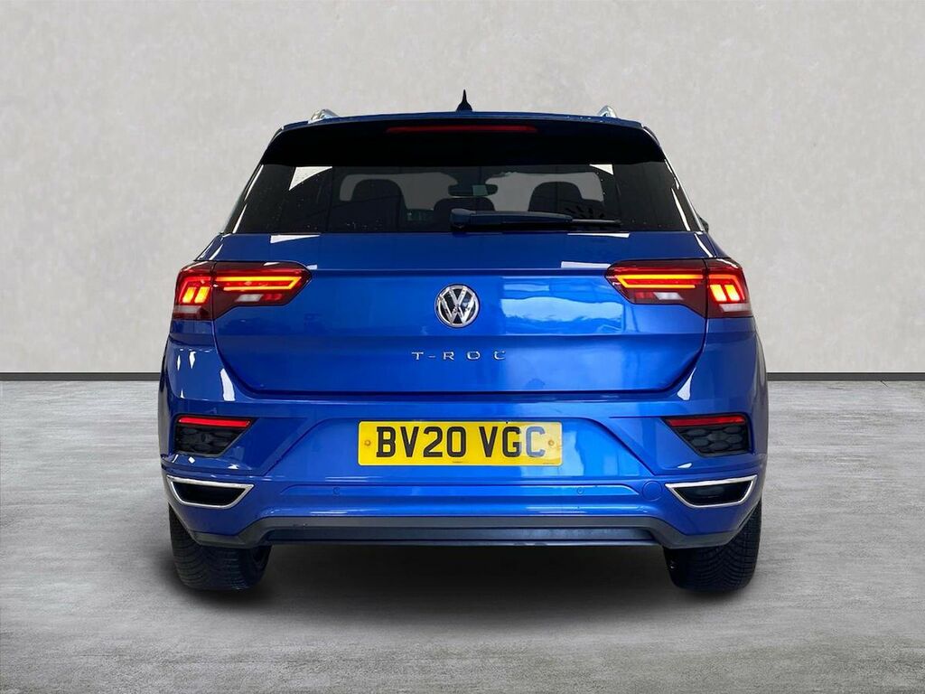 Volkswagen T-Roc 1.5 Tsi Gpf Evo R-line Suv Euro BV20VGC Blue #4